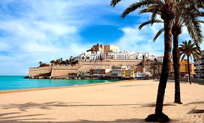 Atico Aqua Peniscola, 1ª Linea De Playa, Parking Y Piscina Lejlighed Eksteriør billede